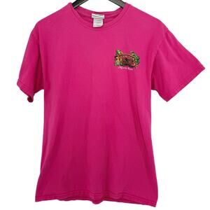 Ron Jon Surf Shop Myrtle Beach Graphic T Shirt Men’s Medium Pink